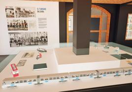 Maqueta de uno de los espacios del Museo del Turismo