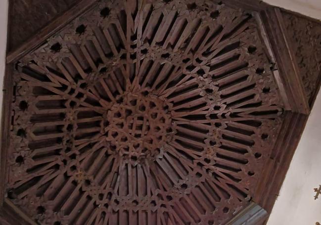 Artesonado del convento