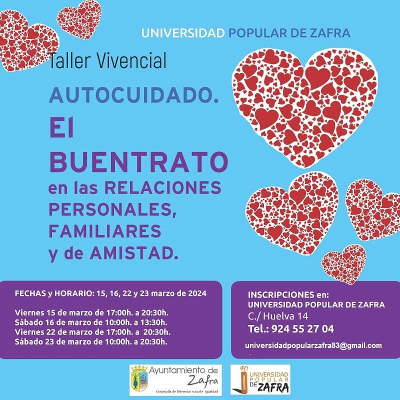 Cartel anunciador del taller