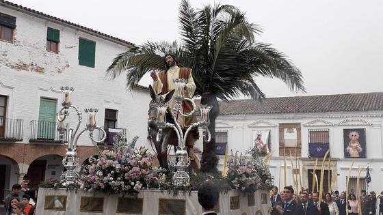 La Borriquita abrió el Domingo de Ramos de la Semana Santa