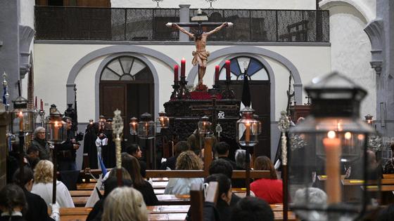 Jesús de los Desamparados no procesionó en la madrugada del Viernes Santo