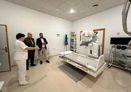 Visita a las instalaciones del hospital
