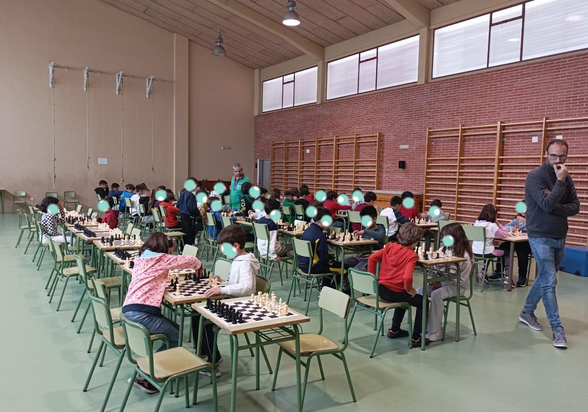 Más de 250 escolares participaron en los JUDEX de ajedrez en Zafra
