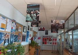 Una de las exposiciones que se puede contemplar en la EOI