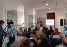 Un momento del acto en el que se presentó la asociación