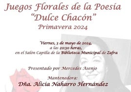 Los Coros y Danzas El Castellar celebran este viernes sus Juegos Florares de la Poesía 'Dulce Chacón'
