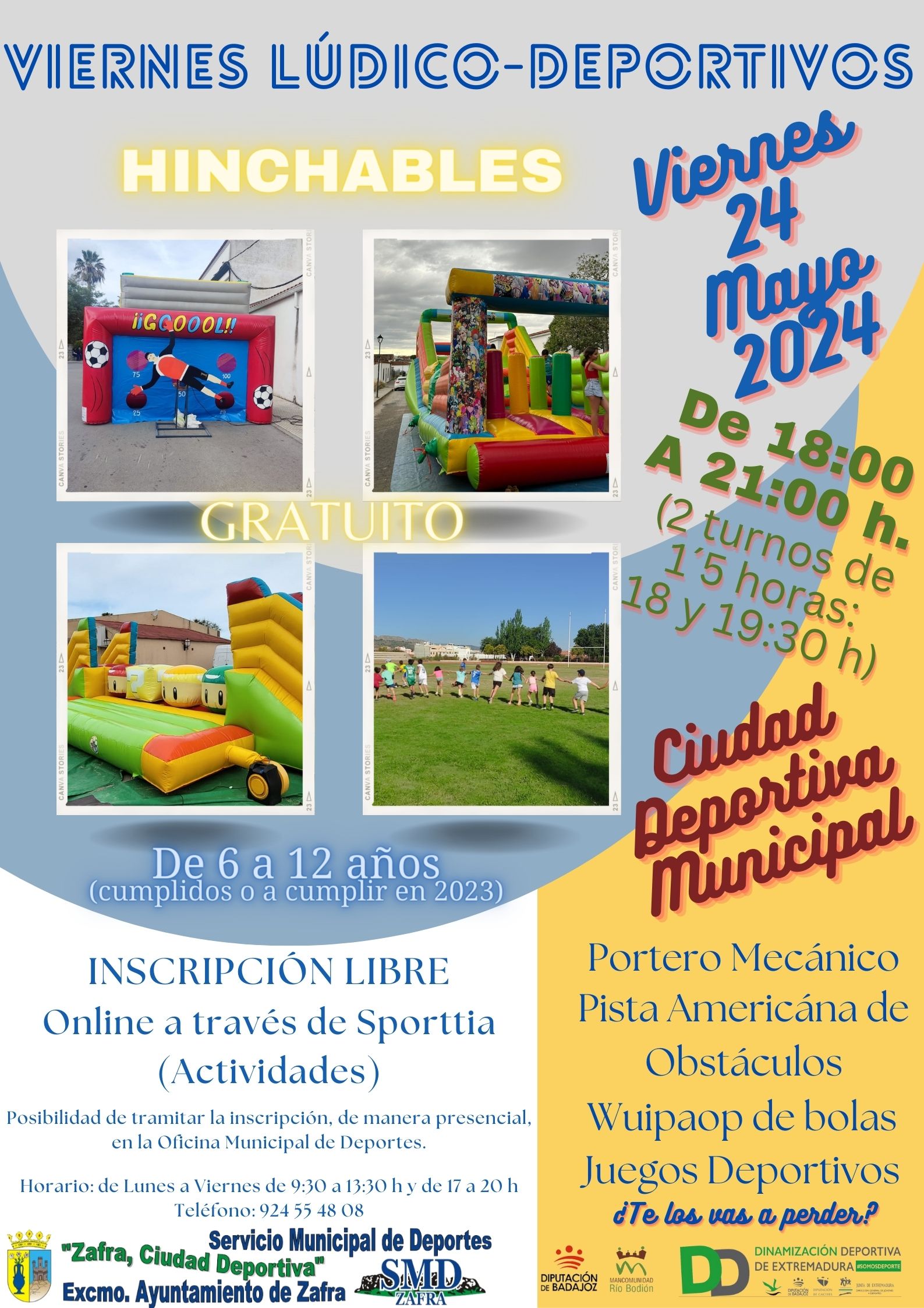 Cartel de la actividad