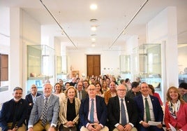 Asistentes y ponentes a las charlas