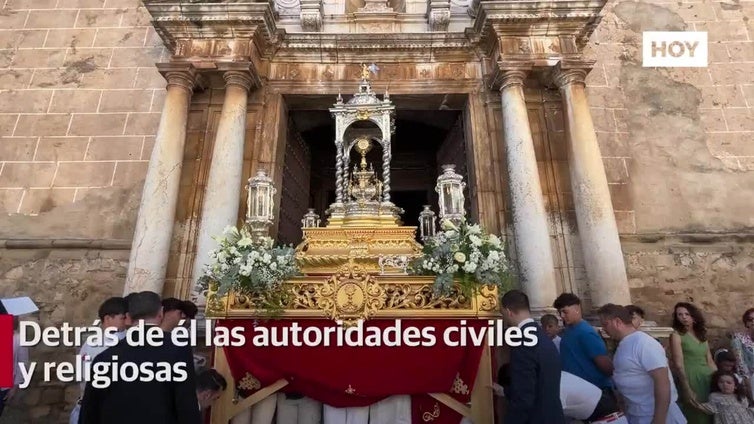 La procesión del Corpus Christi recorrió las calles de Zafra