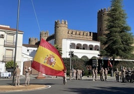 Ensayo general del acto de izado