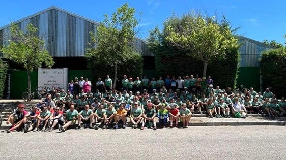 Éxito de participación en la III Marcha MTB por la Salud del Hospital de Zafra