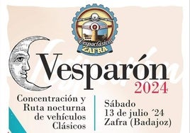 Cartel de la actividad