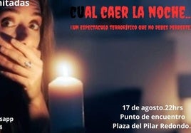 Cartel de la actividad