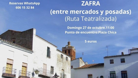 El público podrá conocer la historia de mercados y posadas en una ruta