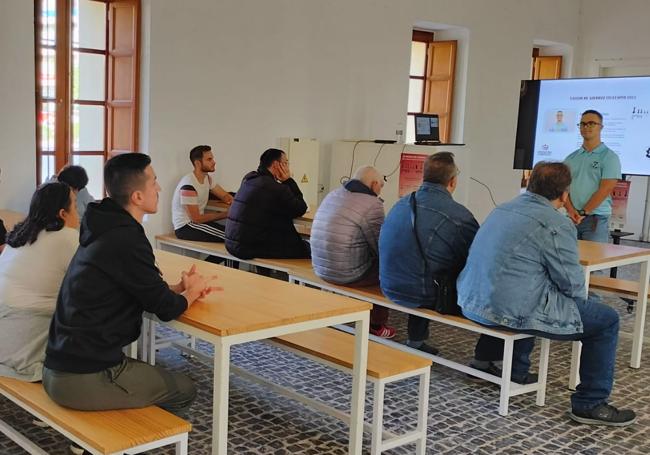 Taller impartido por Adrián Perera