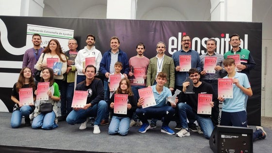 El Club Ruy López estuvo presente en la III Semana del Ajedrez de Diputación de Badajoz
