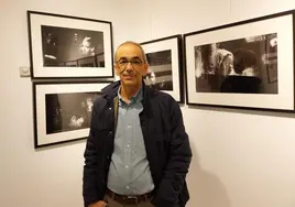 Manuel Jesús Pineda en la exposición