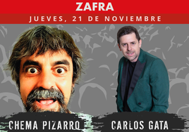 Monologuistas del evento en Zafra