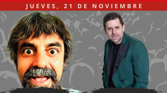 Los monologistas Chema Pizarro y Carlos Gata llenarán el jueves de carcajadas el teatro