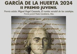 Miguel Ángel Casasola Franco recibirá este jueves el XXVI Premio García de la Huerta