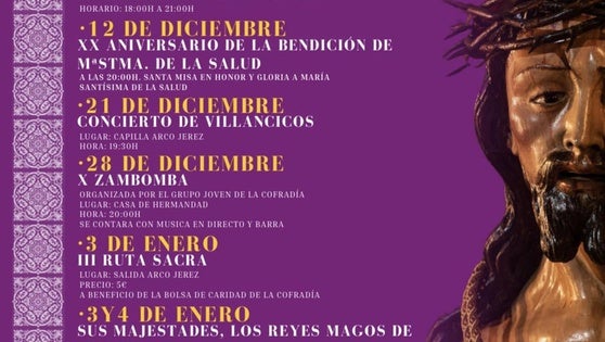 La Cofradía de la Humildad y Paciencia celebra distintas actividades por Navidad