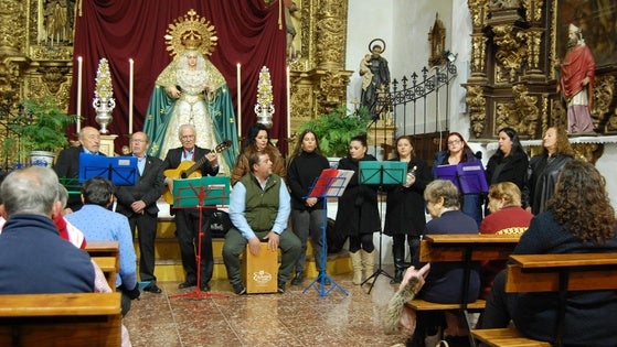 La Hermandad del Nazareno celebró su concierto de villancicos en honor a la Esperanza