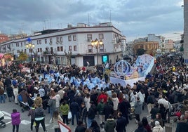 Un momento de la cabalta