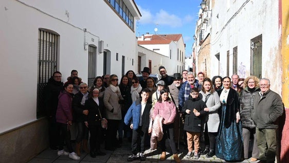 Unas 25 personas disfrutaron del paseo teatralizado de 'Zafra calle a calle'