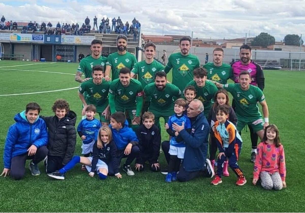 Once inicial del CD Zafra en Torremejía