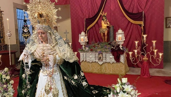 Las Imágenes del Amarrao y la Virgen de las Angustias serán trasladas este domingo a la Iglesia del Rosario
