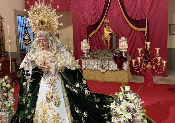 Las Imágenes titulares de la hermandad
