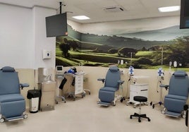 Uno de los espacios del nuevo hospital de día