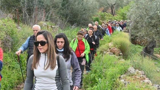 Unas 520 personas participaron en la I Ruta Senderista 'Sierra del Castellar'