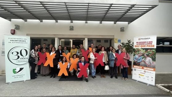 La Plataforma del Tercer Sector de Extremadura presentó su Campaña X Solidaria