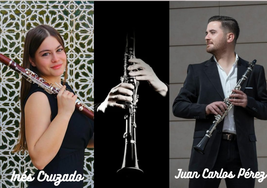 Los dos clarinetistas que ofrecerán el concierto
