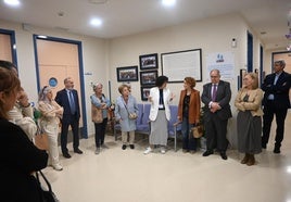 Visita por las instalaciones tras la inauguración
