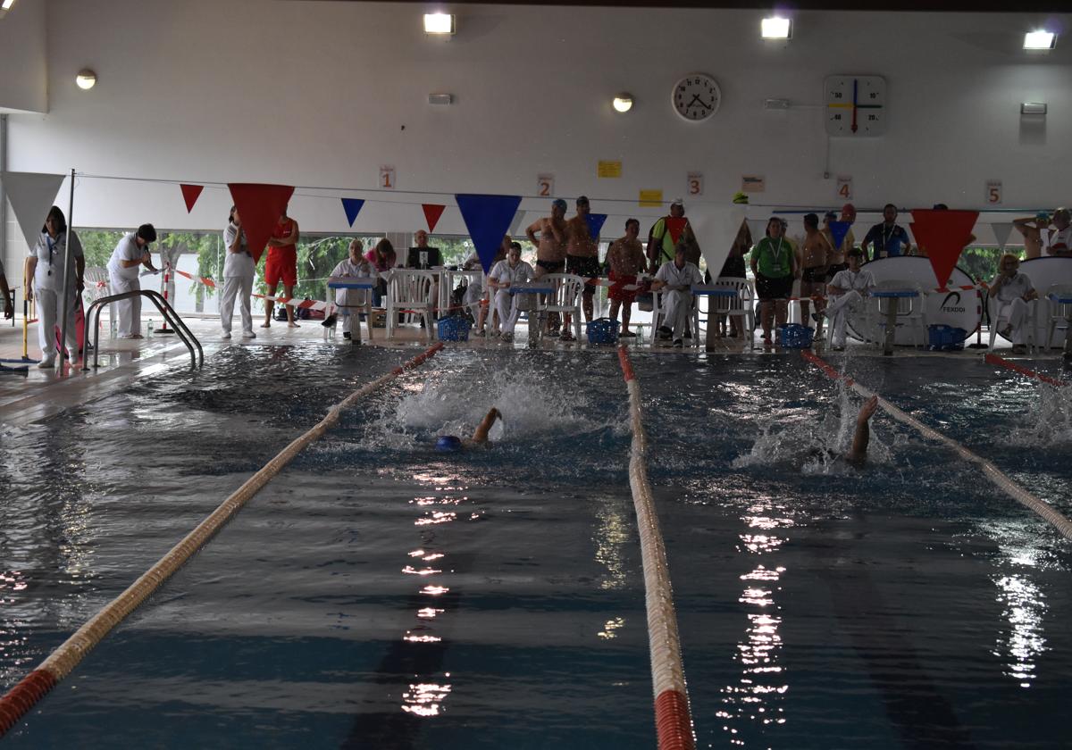 Celebración de la final de natación de los Jedes en 2024