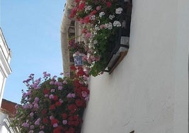 Uno de los balcones ganadores en una edición anterior del certamen
