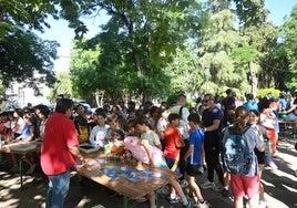 Los escolares disfrutaron de los talleres organizados