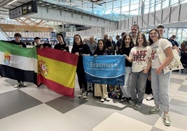 Uno de los grupos que han participado en una de las movilidades