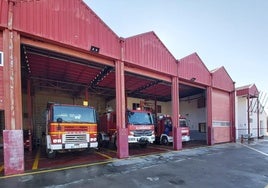 Parque de bomberos de Zafra