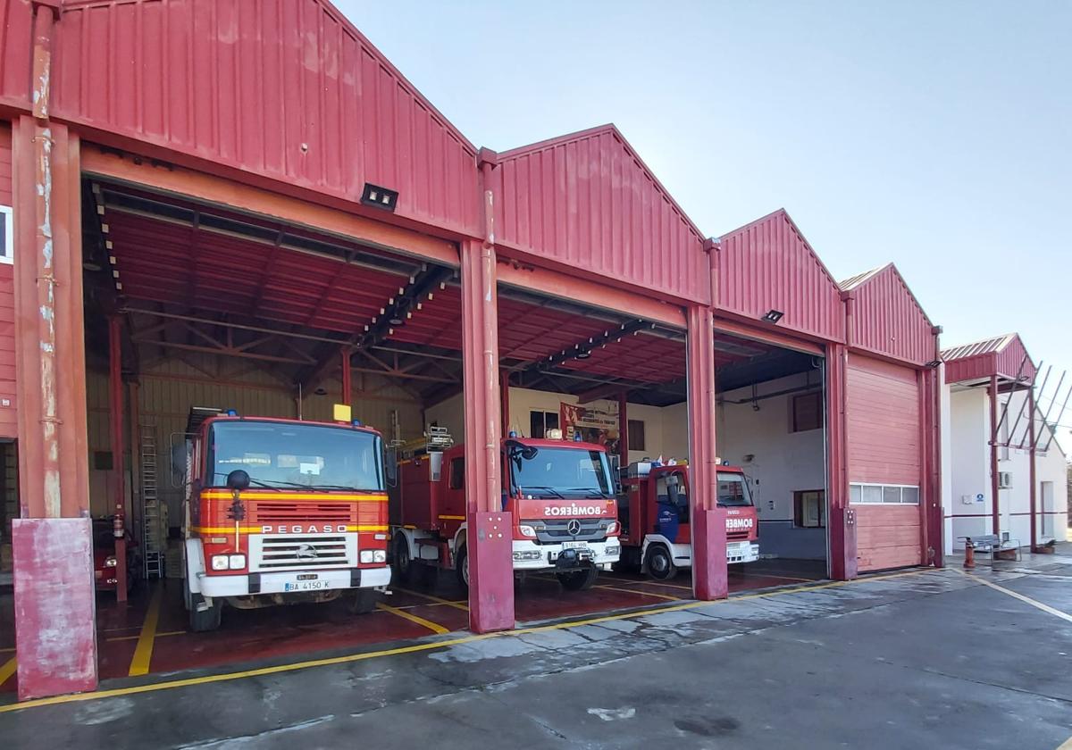 Parque de bomberos de Zafra