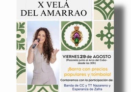 Cartel anunciador de la velada