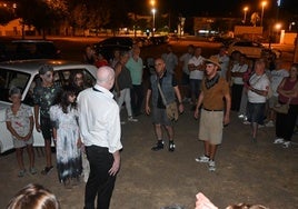 Uno de los momentos de la ruta