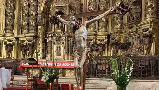 Todo preparado para el regreso este viernes del Cristo del Rosario a su Iglesia