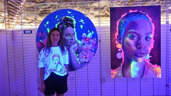 'Luminiscentes', de Olalla Zamora, abrió la temporada de exposiciones en Santa Marina