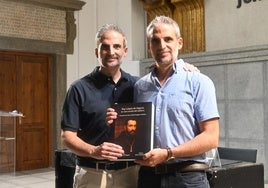 Los hermanos Gragera con su reciente libro