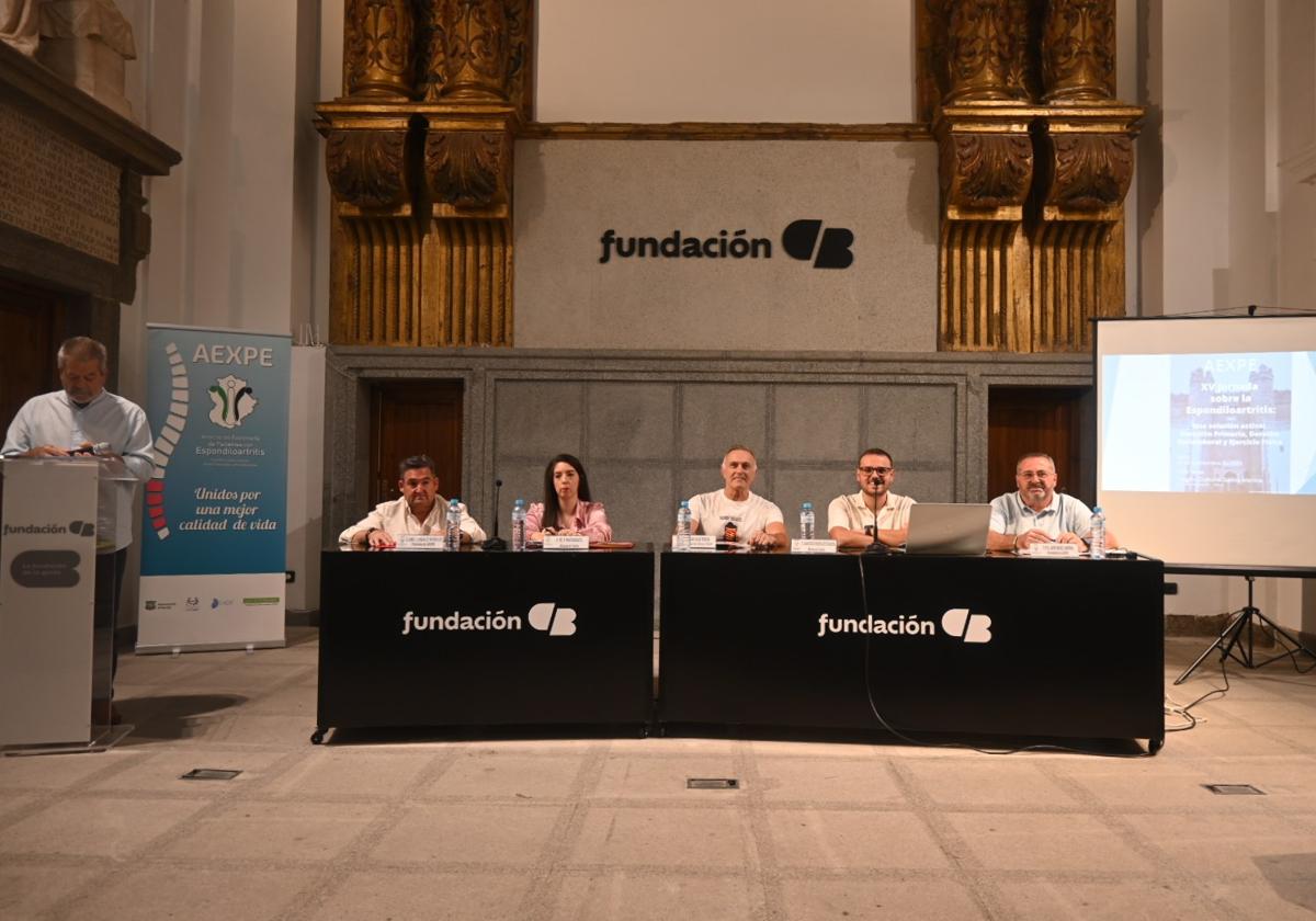Componentes de mesa durante las jornadas