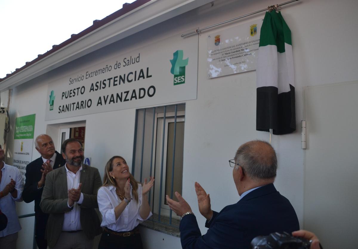 Inauguracón del puesto asistencial sanitario