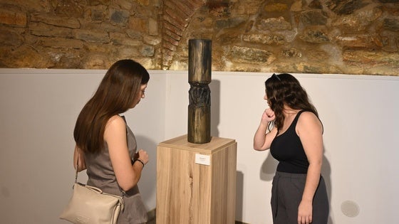 Jesús de Zafra deja en Santa Marina 'La huella silente. Materia y ausencia'